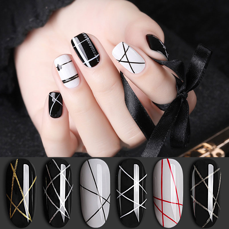 12 couleurs peindre le gel à ongles Polon pour la ligne