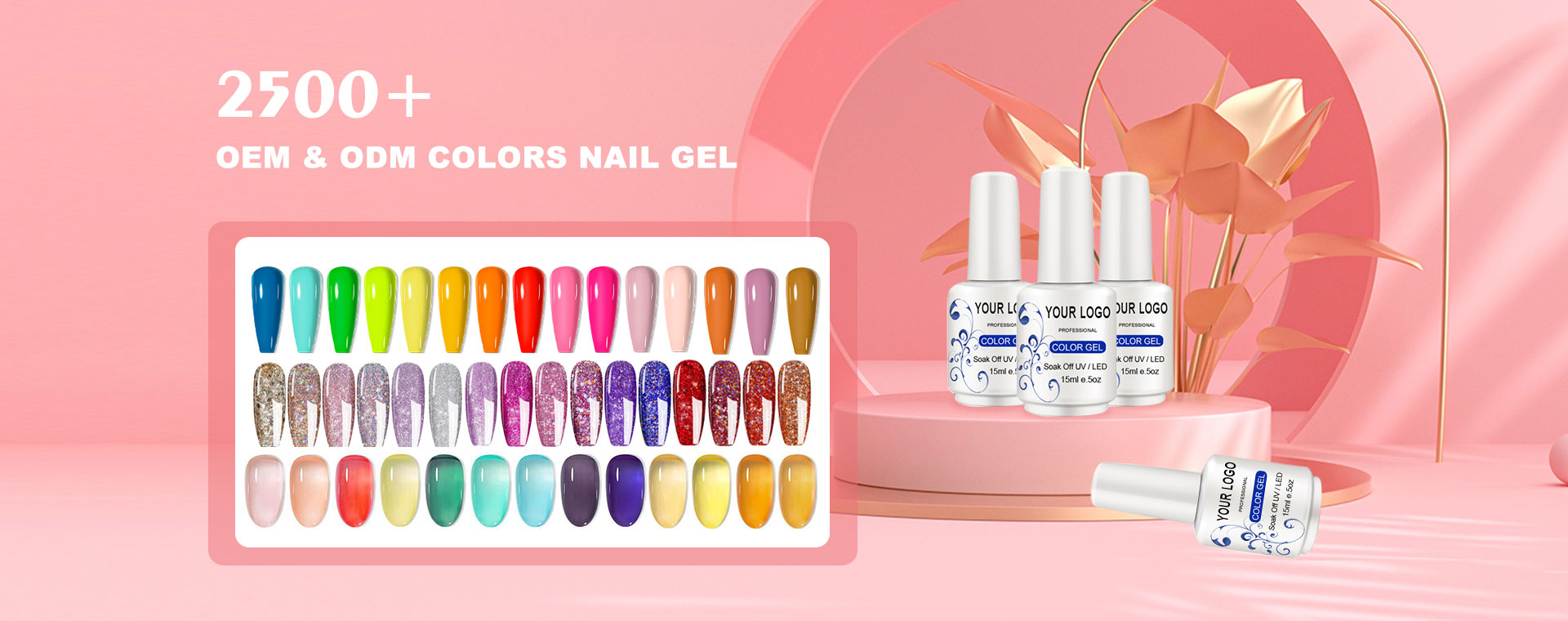 Fabricants de vernis gel pailleté