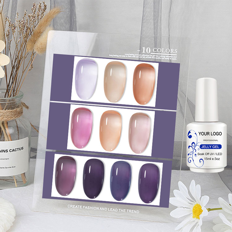 60 couleurs glace gel vernis