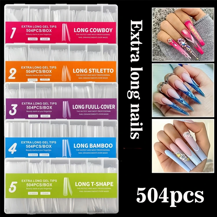 Conseils sur gel extra longs - 504pcs