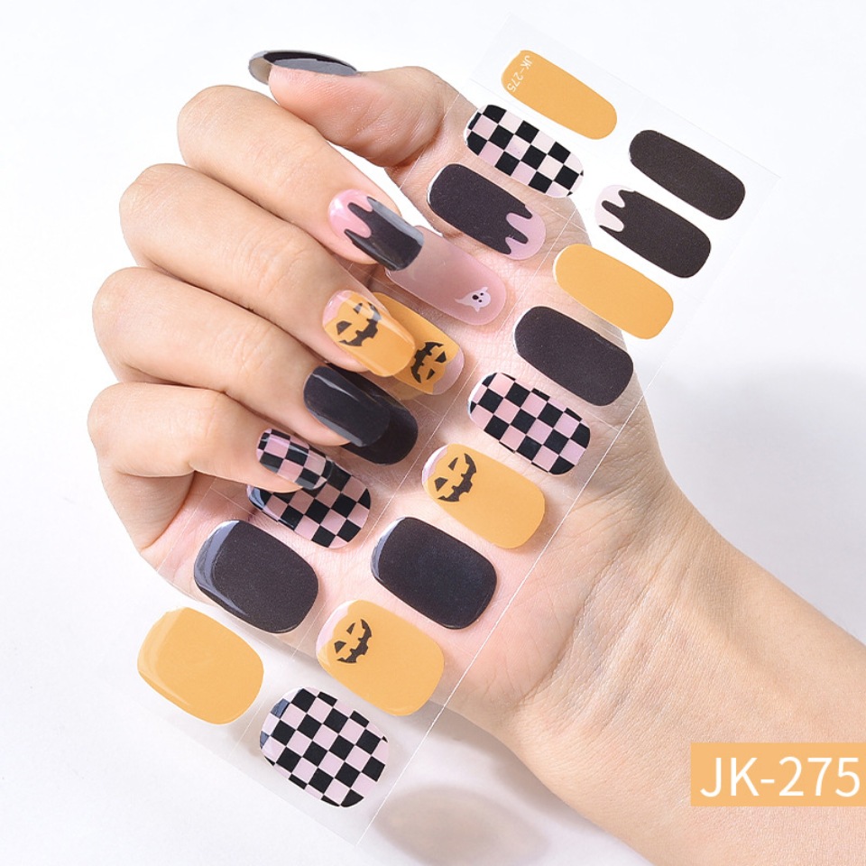 Enveloppements d’ongles d’Halloween