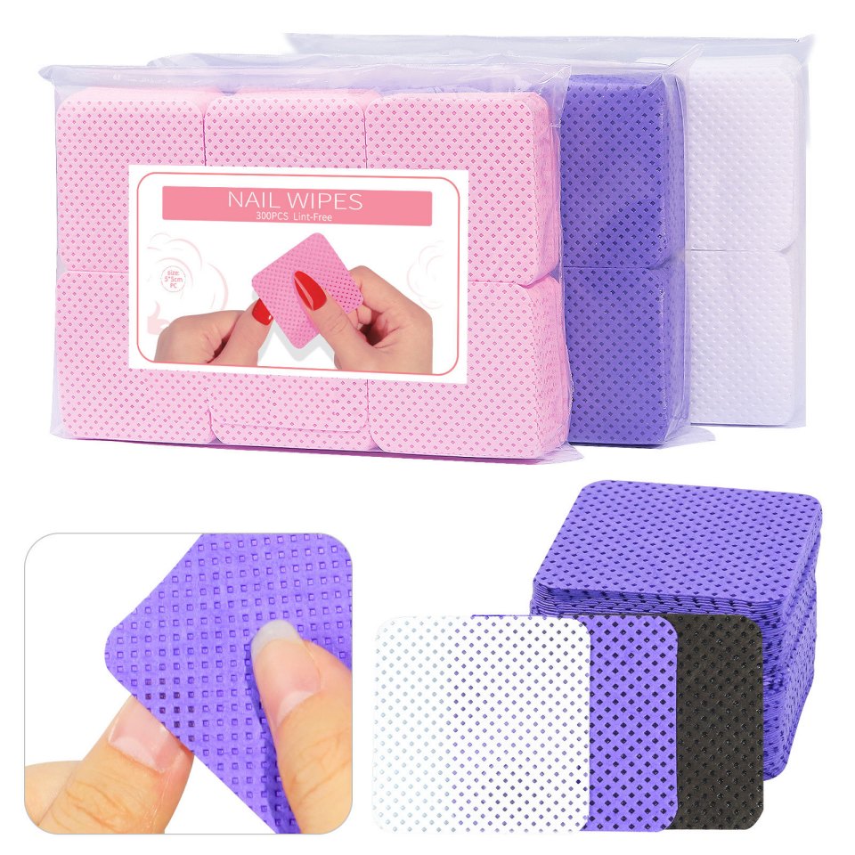 Lingettes non pelucheuses pour cils