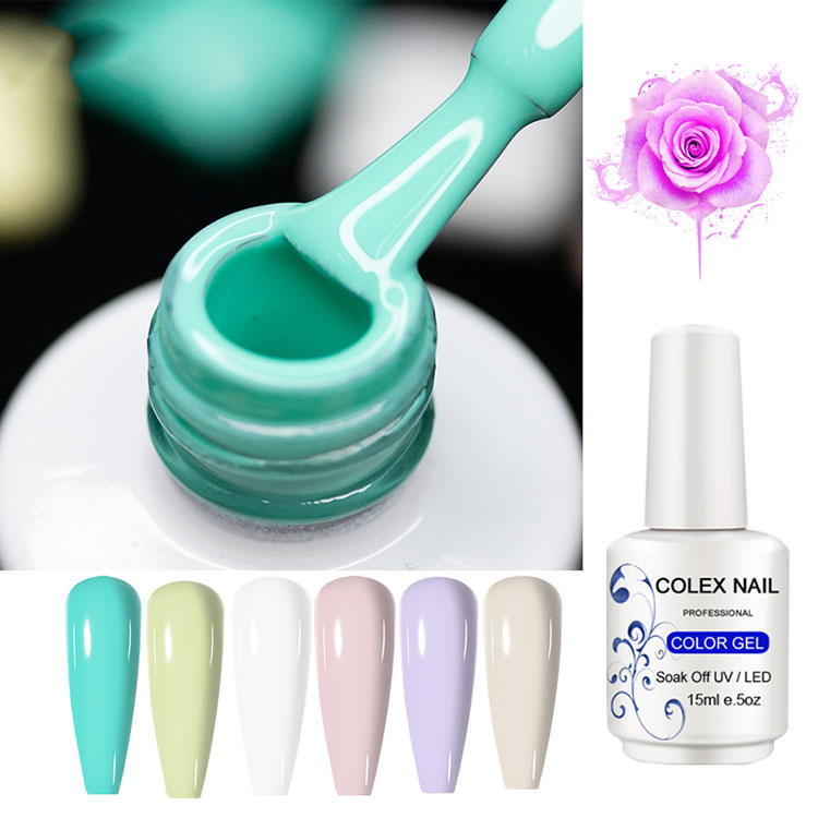 Macaron Green Pure Color Gel Polon