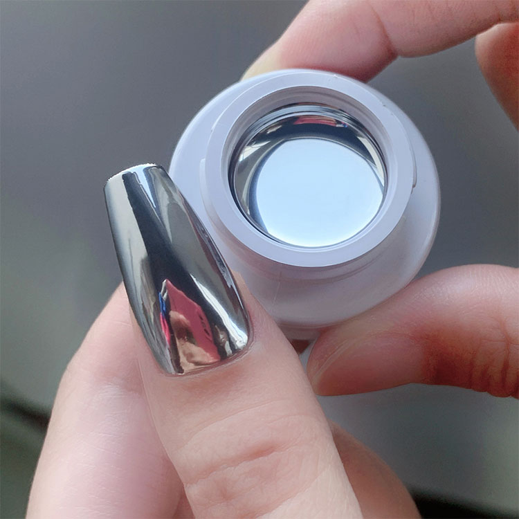 Gel de peinture en métal miroir
