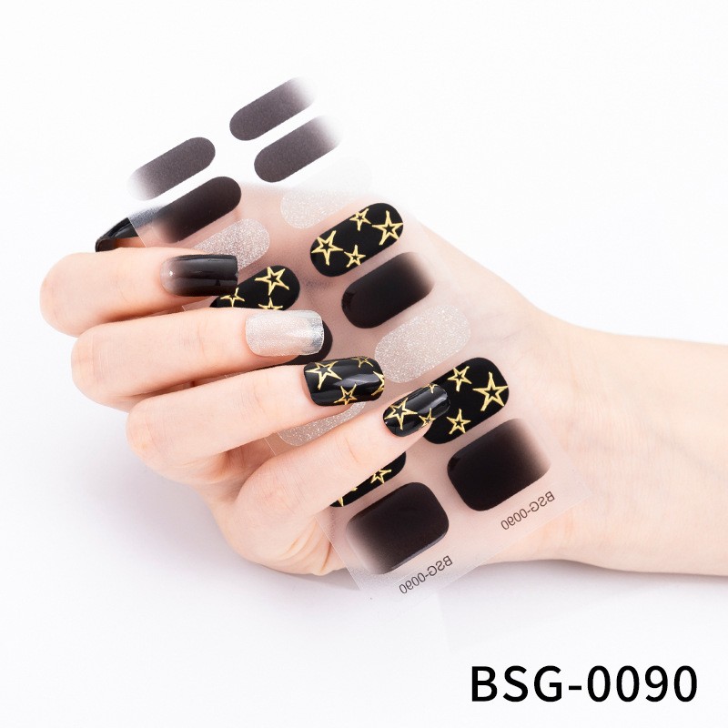 Enveloppements d’autocollants de vernis à ongles