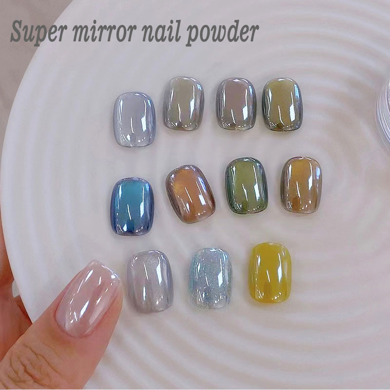 Poudre de miroir magique super brillante