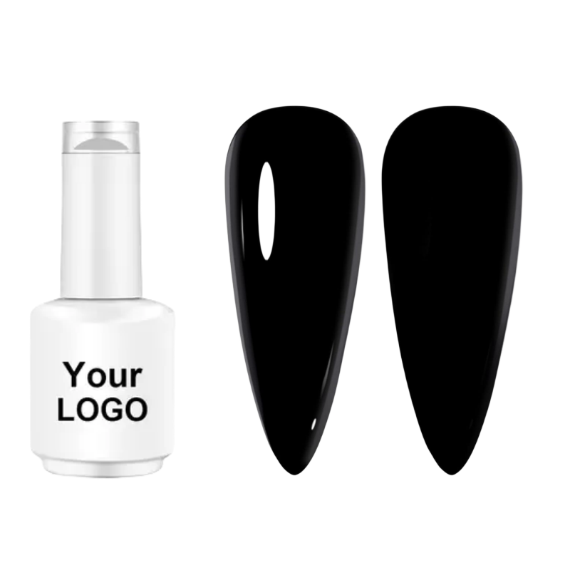 Polon de gel noir super blanc
