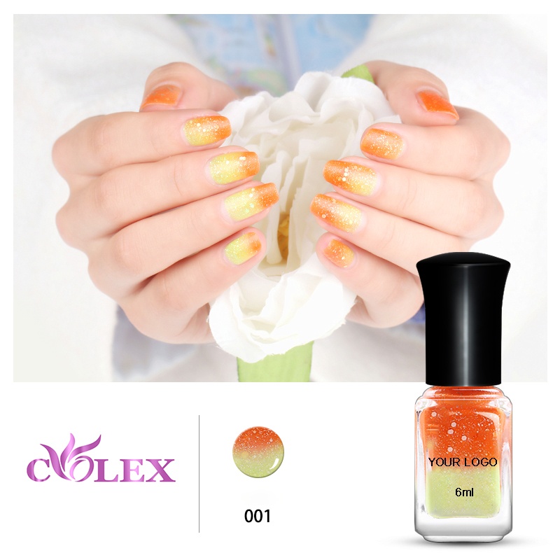 Vernis à ongles de couleur à changement de température